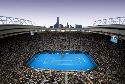 A arena Rod Laver recebe o Australian Open 2026.