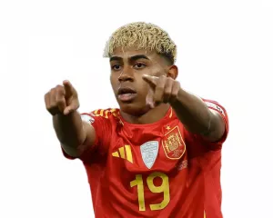 Lamine Yamal representa a seleção espanhola