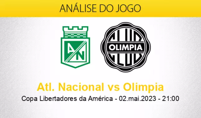 Olimpia consegue empate contra o Atlético Nacional na