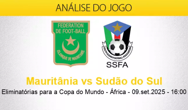 Prognóstico Mauritania Sudão do Sul
