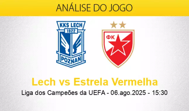 Prognóstico Lech Poznan Estrela Vermelha