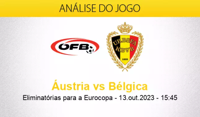 Eliminatórias da Eurocopa: Bélgica e Áustria fazem jogo de cinco gols; os  resultados dessa sexta (13)