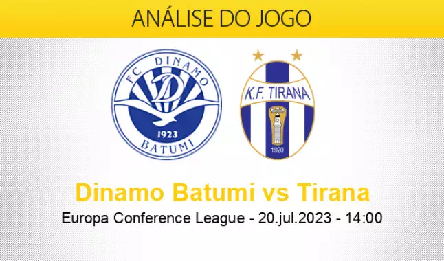 Prognóstico Dinamo Batumi Tirana