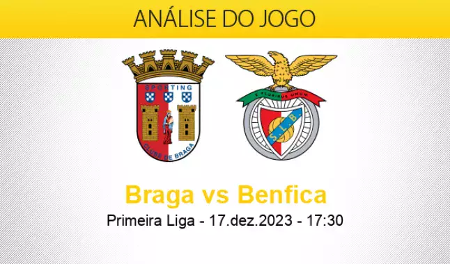 assistir Sporting Braga e SL Benfica ao vivo na tv 17 dezemb