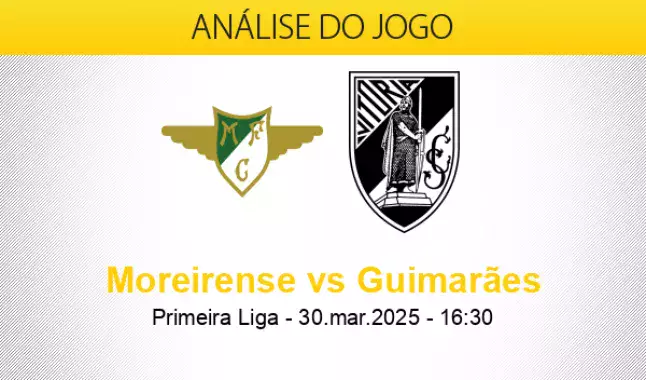 Prognóstico Moreirense Vitoria de Guimarães