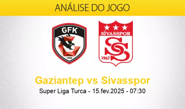 Prognóstico Gaziantep FK Sivasspor