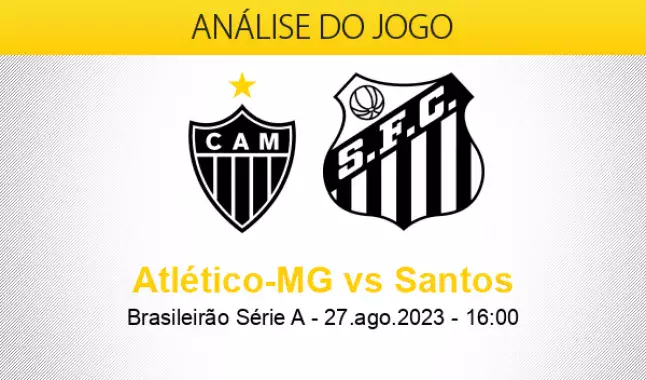 Santos x Atlético-MG: saiba como foi o jogo pelo Brasileirão