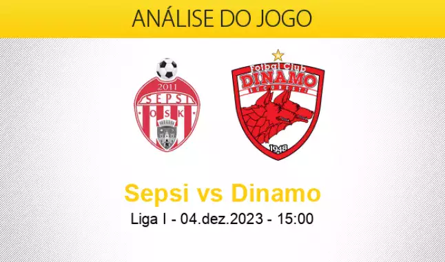 ACS Sepsi x Dinamo Bucareste Prognóstico, Odds e Dicas de Apostas 12/04/2023