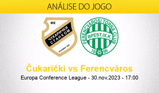 Ferencváros x Cukaricki Palpites - Saiba Onde Assistir, Horário e  Escalações 21/09