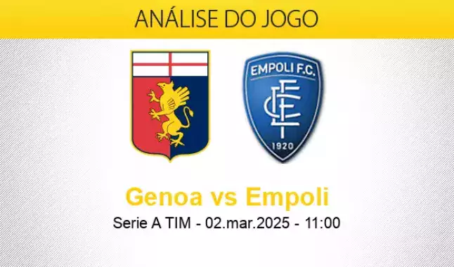 Prognóstico Genoa Empoli