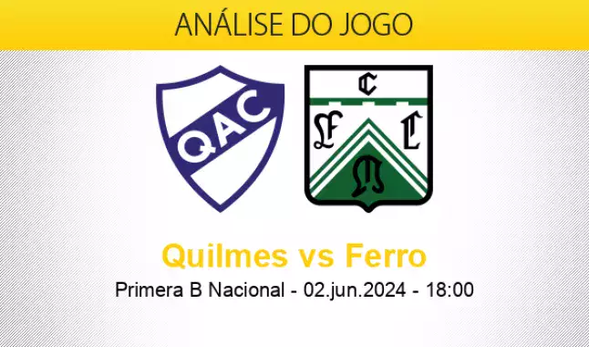 Prognóstico Quilmes Ferro Carril