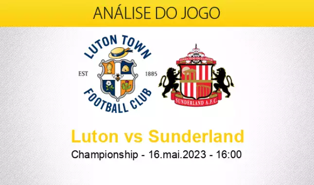 Luton Town x Sunderland » Placar ao vivo, Palpites, Estatísticas +