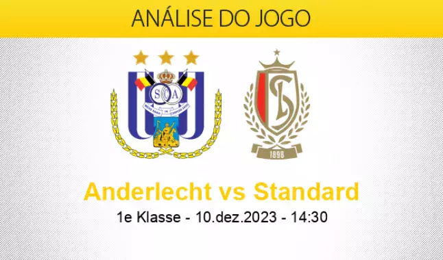 Anderlecht x Standard Liege » Placar ao vivo, Palpites, Estatísticas + Odds