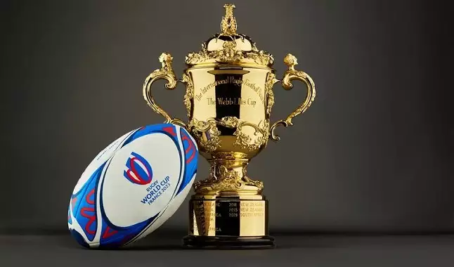 Taça da Copa do Mundo de Rugby é atração na coletiva e no jogo entre Brasil  e Paraguai