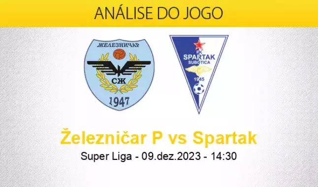 FK Zeleznicar Pancevo vs Spartak Subotica Prognóstico, Odds e Dicas de  Apostas 12/09/2023