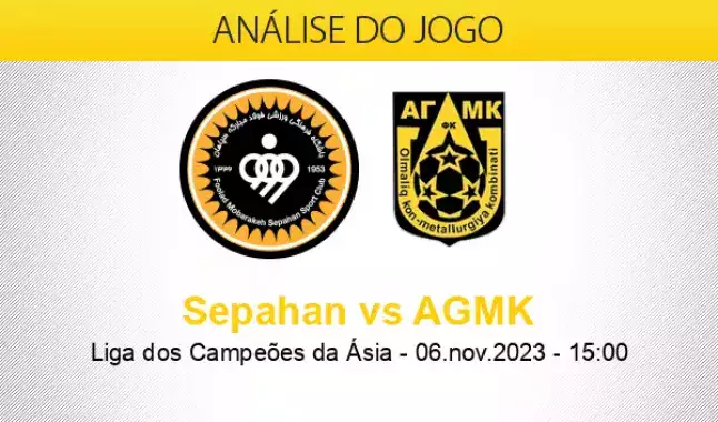 Prognóstico Sepahan AGMK