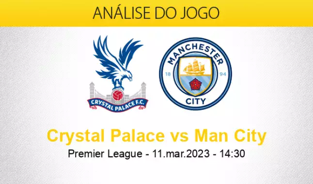 Prognóstico Manchester City Crystal Palace