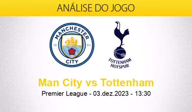 Em jogo de seis gols, Manchester City e Tottenham empatam pela Premier  League