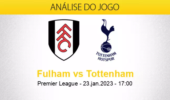 FULHAM X TOTTENHAM AO VIVO, PREMIER LEAGUE - RODADA 21