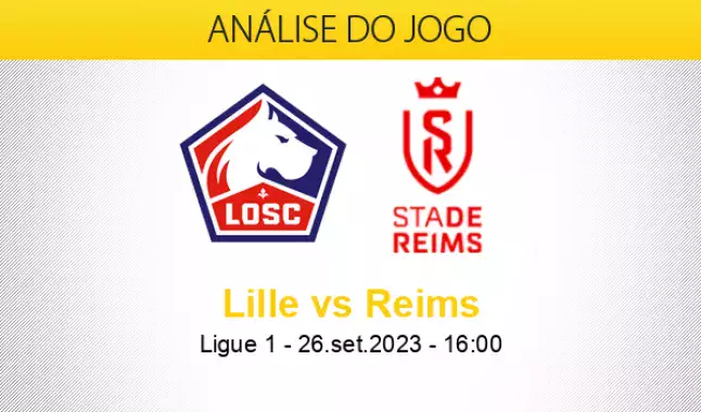 Prognóstico Lille Stade de Reims