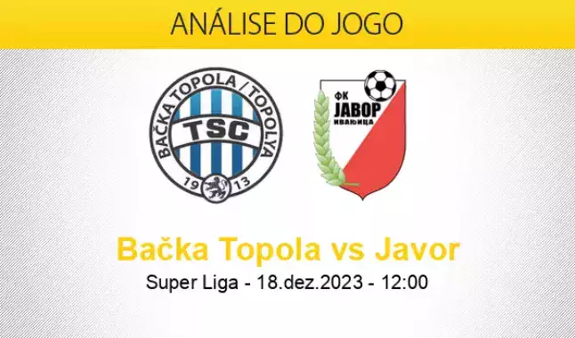 Bačka Topola: Tabela, Estatísticas e Jogos - Sérvia