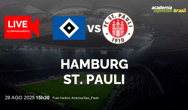 Hamburg St. Pauli livestream | Bundesliga | 29 agosto 2025