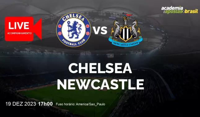 Chelsea Newcastle livestream | Copa da Liga | 19 dezembro 2023