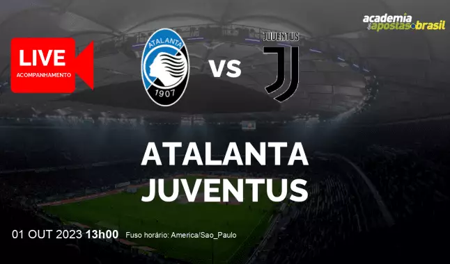Atalanta Juventus livestream | Serie A TIM | 01 outubro 2023