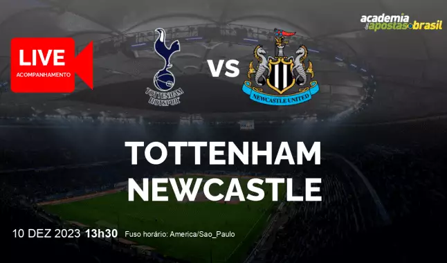 Tottenham Newcastle livestream | Premier League | 10 dezembro 2023