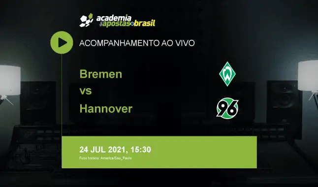 Bremen Hannover livestream | 2. Liga | 24 julho 2021
