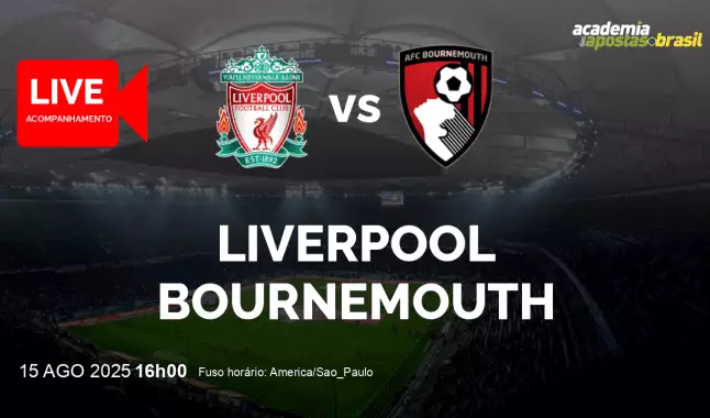 Liverpool Bournemouth livestream | Premier League | 15 agosto 2025