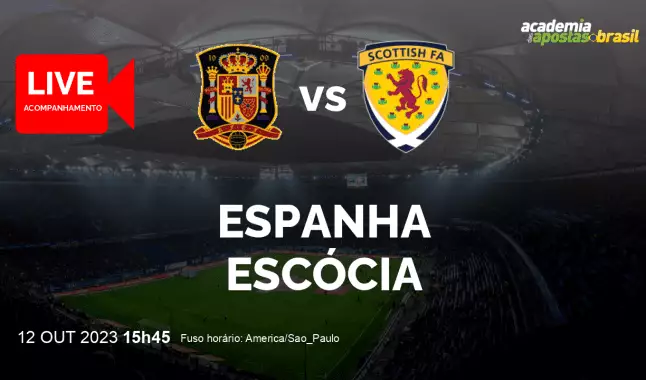 Espanha Escócia livestream | Eliminatórias para a Eurocopa | 12 outubro 2023