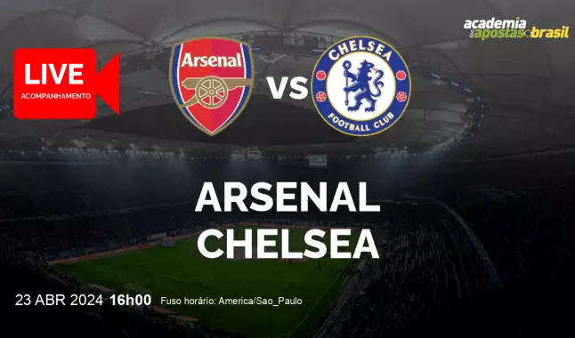 Arsenal Chelsea livestream | Premier League | 23 abril 2024