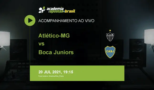 Atlético-MG Boca Juniors livestream | Copa Libertadores da América | 20 julho 2021