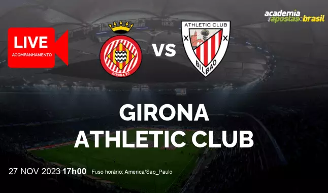 Girona Athletic Club livestream | La Liga | 27 novembro 2023