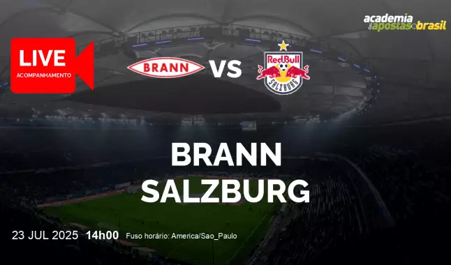 Brann Salzburg livestream | Liga dos Campeões da UEFA | 23 julho 2025