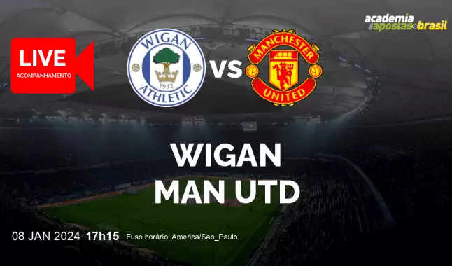 Wigan Man Utd livestream | FA Cup | 08 janeiro 2024