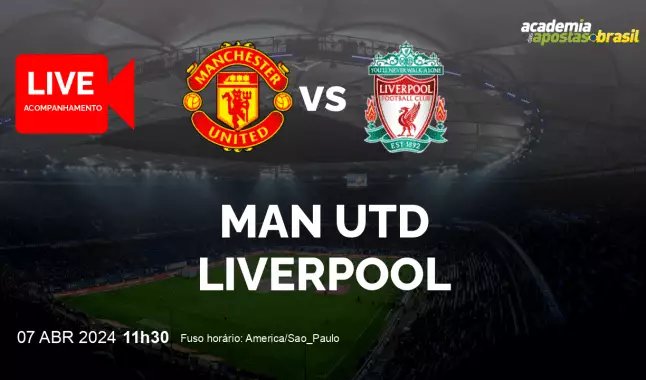 Man Utd Liverpool livestream | Premier League | 07 abril 2024