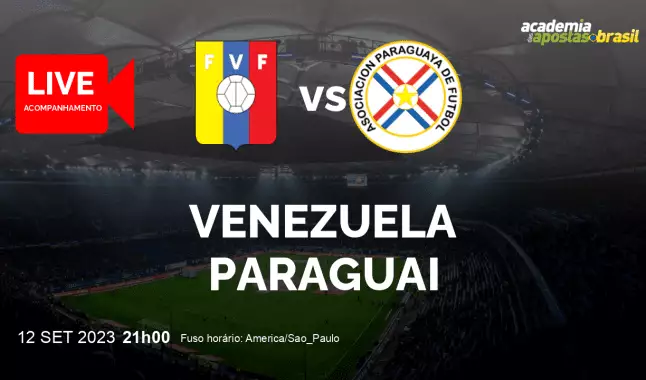 Venezuela Paraguai livestream | Eliminatórias para a Copa do Mundo - América do Sul | 12 setembro 2023