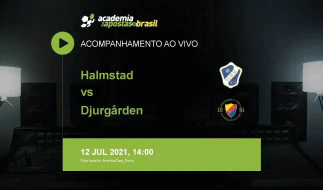 Halmstad Djurgården livestream | Allsvenskan | 12 julho 2021