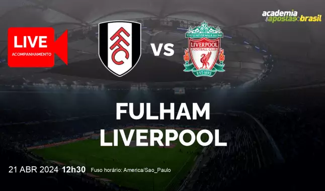 Fulham Liverpool livestream | Premier League | 21 abril 2024