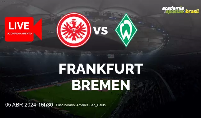 Frankfurt Bremen livestream | Bundesliga | 05 abril 2024