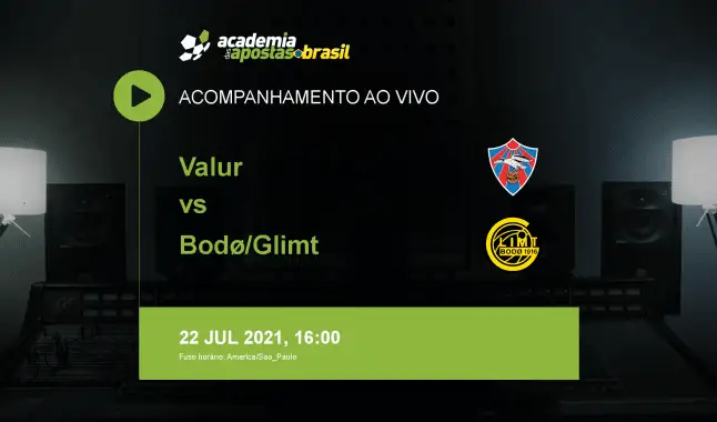 Valur Bodø/Glimt livestream | Europa Conference League | 22 julho 2021