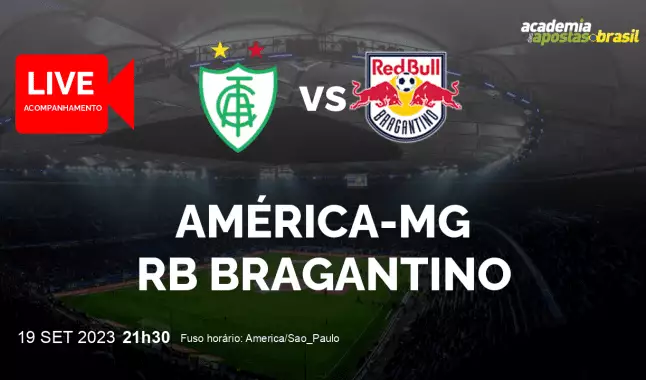 América-MG RB Bragantino livestream | Brasileirão Série A | 19 setembro 2023