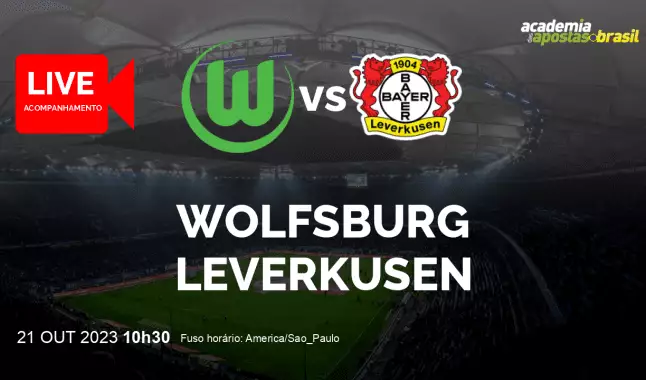 Wolfsburg Leverkusen livestream | Bundesliga | 21 outubro 2023