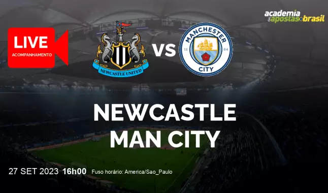 Newcastle Man City livestream | Copa da Liga | 27 setembro 2023