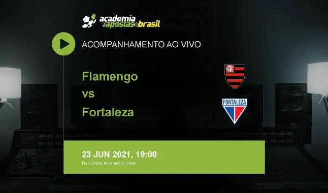 Flamengo Fortaleza livestream | Brasileirão Série A | 23 junho 2021