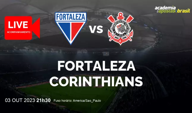 Fortaleza Corinthians livestream | Copa Bridgestone Sul-Americana | 03 outubro 2023