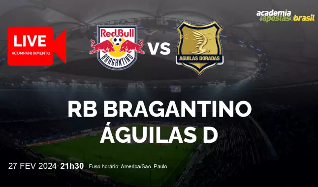 RB Bragantino Águilas D livestream | Copa Libertadores da América | 27 fevereiro 2024
