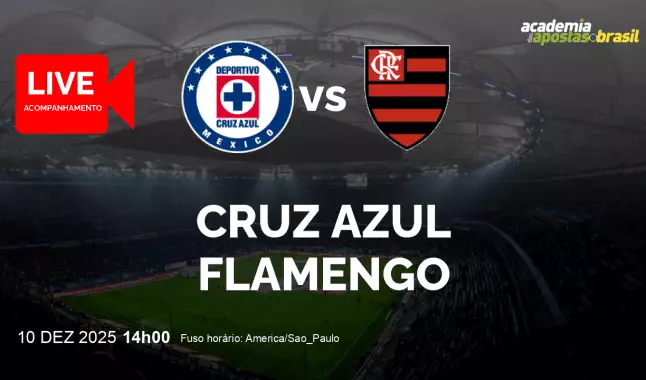 Cruz Azul Flamengo livestream | Mundial de Clubes FIFA | 10 dezembro 2025